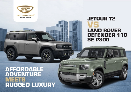 Jetour T2 vs Land Rover Defender UAE: Affordable vs Luxury