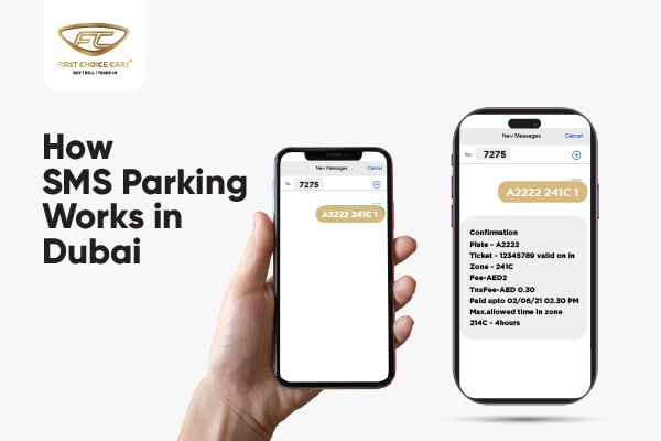 How to pay for Dubai parking by SMS